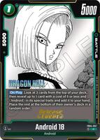 Android 18 - Manga Booster 02 Release Event Cards - Dragon Ball