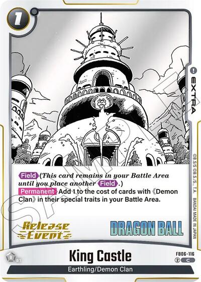 King Castle card