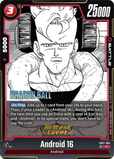 Android 16 card