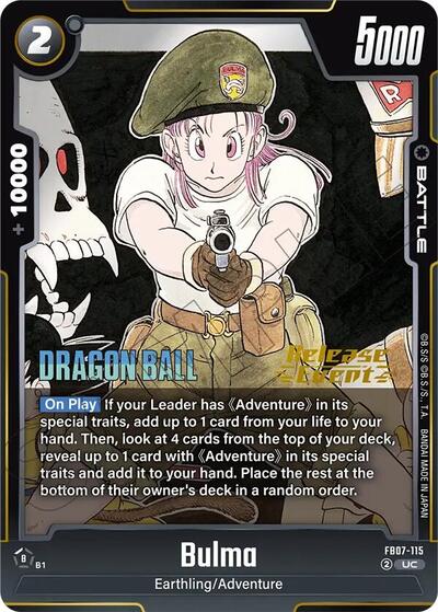 Bulma - FB07-115 card