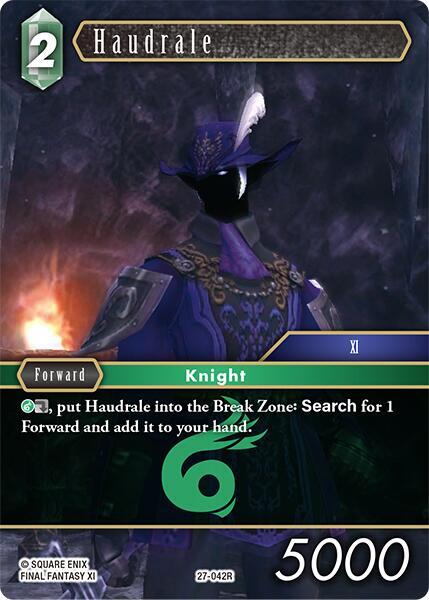 Haudrale (Journey of Discovery) — Final Fantasy TCG card