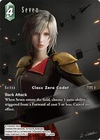 秋栗餅　ファイナルファンタジーVIIリメイク　オリジナルメタリックカード Seven (Full Art) - Journey of Discovery - Final Fantasy TCG