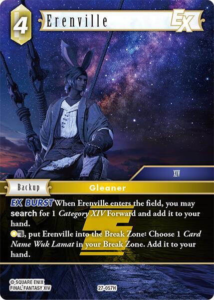 Erenville EX - Journey of Discovery - Final Fantasy TCG