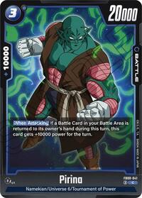 Pirina - Saiyan's Pride - Dragon Ball Fusion World card