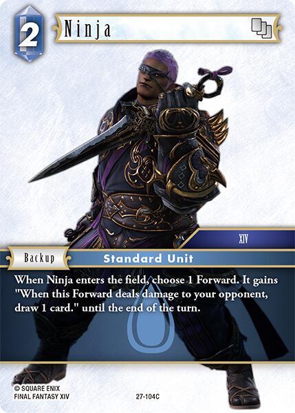 Ninja - Journey of Discovery - Final Fantasy TCG - TCGplayer.com