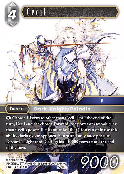 Cecil - Journey of Discovery - Final Fantasy TCG - TCGplayer.com