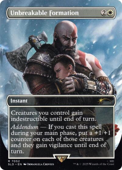 Unbreakable Formation (Secret Lair) SLD 7052 Magic card