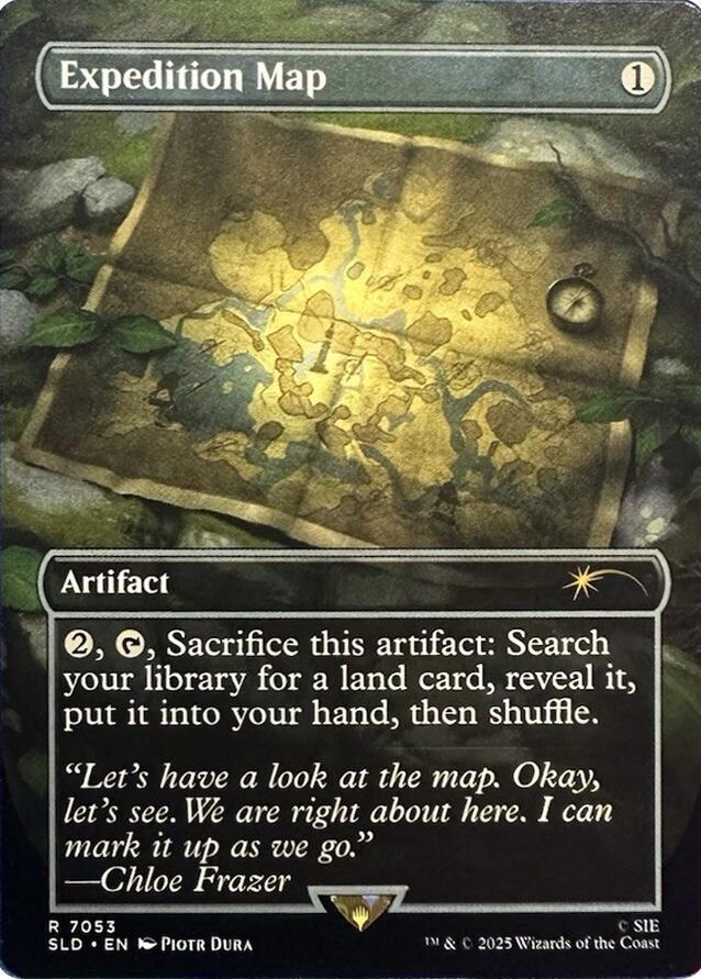 Expedition Map - Secret Lair Drop Series - Magic: The Gathering
