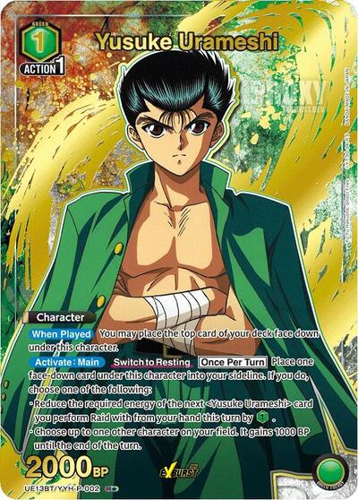 Yusuke Urameshi (002) (R*) card