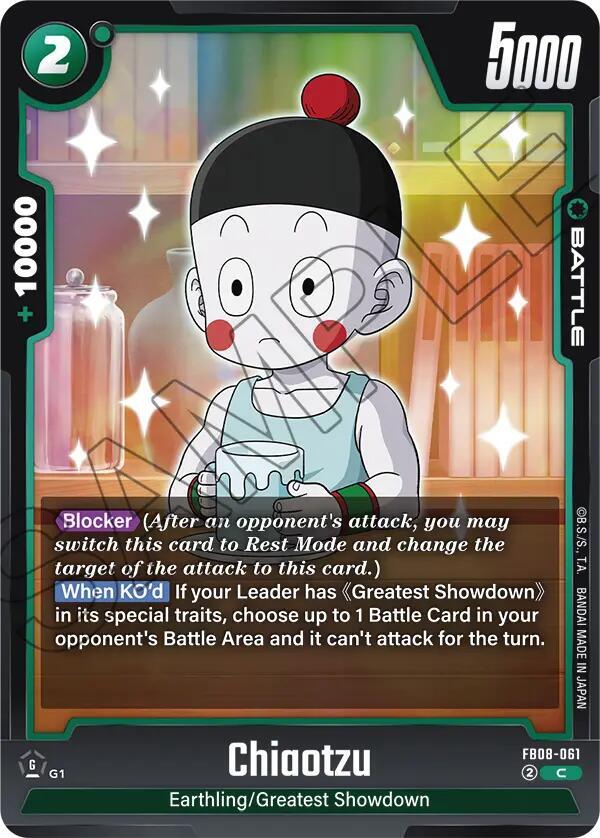 Chiaotzu - Saiyan's Pride - Dragon Ball Super: Fusion World