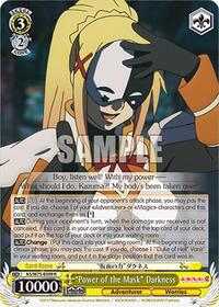 "Power of the Mask" Darkness (KS/W75-E009) card
