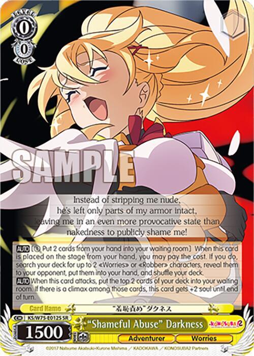 "Shameful Abuse" Darkness (SR)