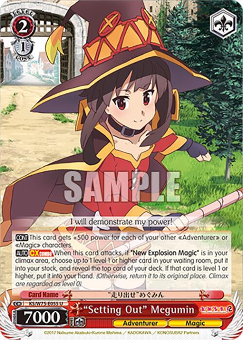 "Setting Out" Megumin