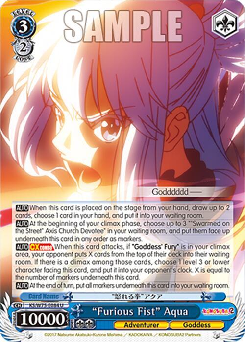 "Furious Fist" Aqua