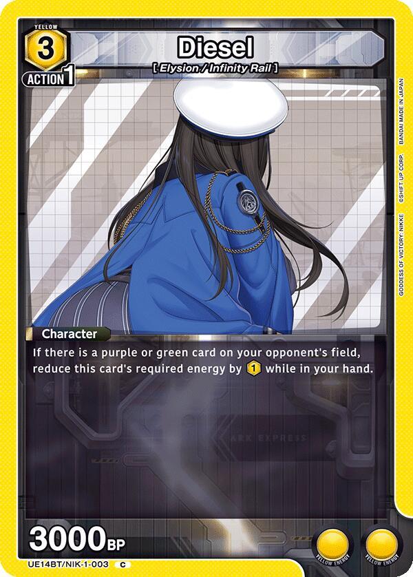 Diesel - UE14BT: GODDESS OF VICTORY: NIKKE - Union Arena