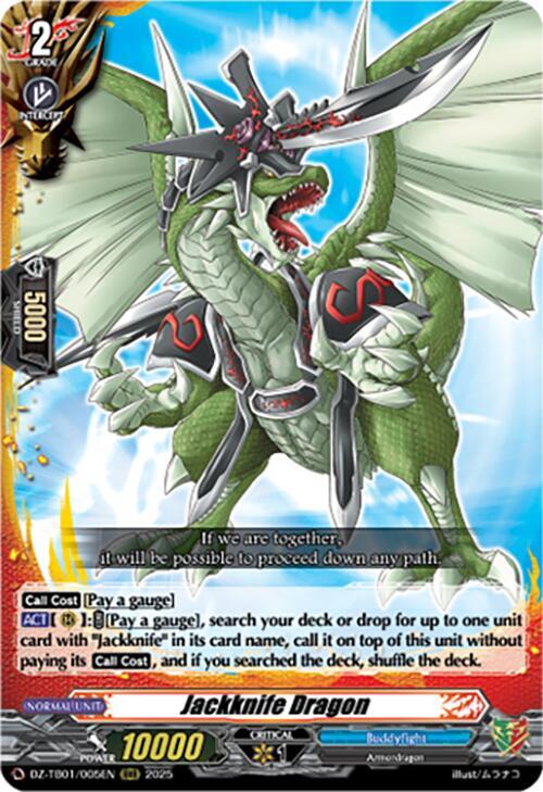 Jackknife Dragon - DZ-TB01: Future Card Buddyfight - Cardfight