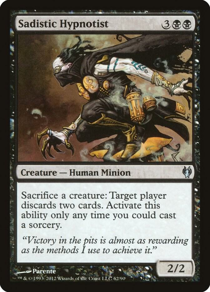 Sadistic Hypnotist 62 card