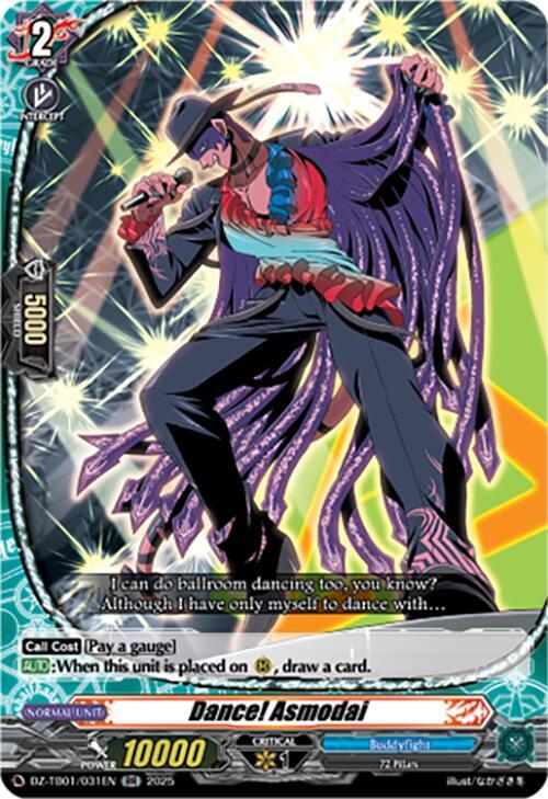 Dance! Asmodai - DZ-TB01: Future Card Buddyfight - Cardfight