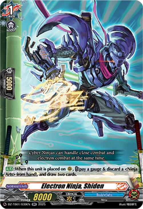 Electron Ninja, Shiden