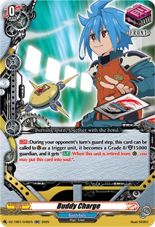 Buddy Charge - DZ-TB01: Future Card Buddyfight - Cardfight