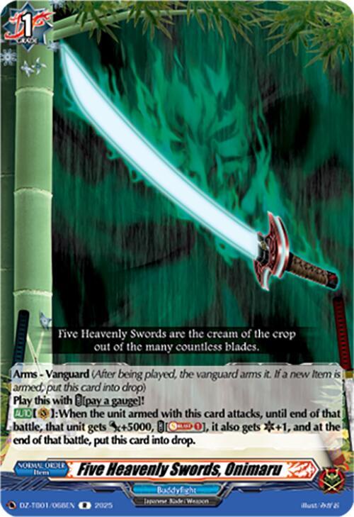 Five Heavenly Swords, Onimaru