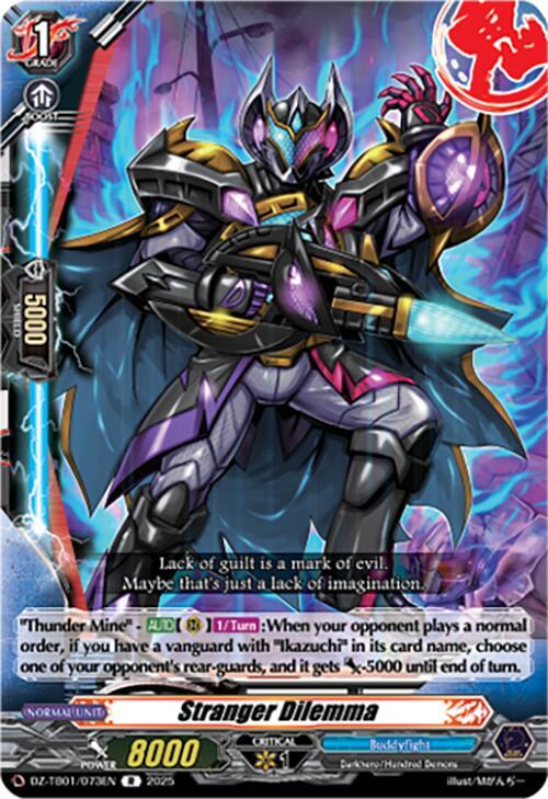 Stranger Dilemma - DZ-TB01: Future Card Buddyfight - Cardfight