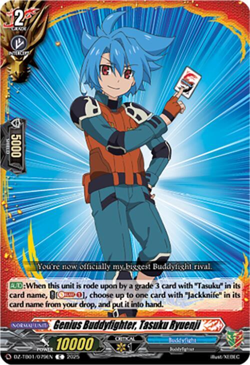 Genius Buddyfighter, Tasuku Ryuenji