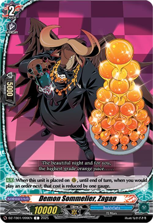 Demon Sommelier, Zagan
