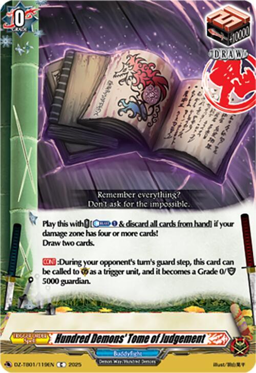 Hundred Demons' Tome of Judgement