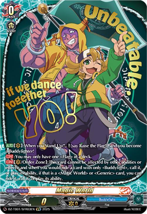 Magic World (SFR) - DZ-TB01: Future Card Buddyfight - Cardfight