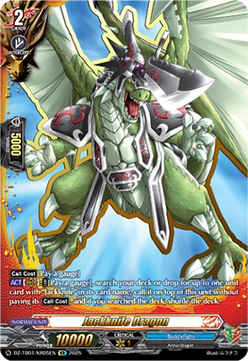 Jackknife Dragon (KR) - DZ-TB01: Future Card Buddyfight