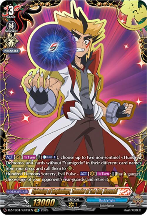 Lightning of Beginnings Thunder of The End Ikazuchi KR价格与卡牌