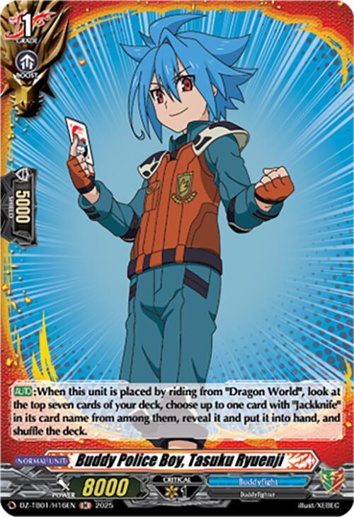 Buddy Police Boy, Tasuku Ryuenji (H)