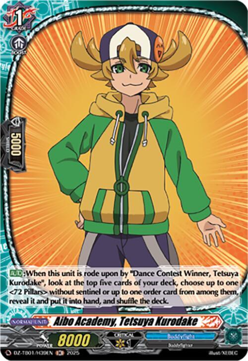 Aibo Academy, Tetsuya Kurodake (H) - DZ-TB01: Future Card