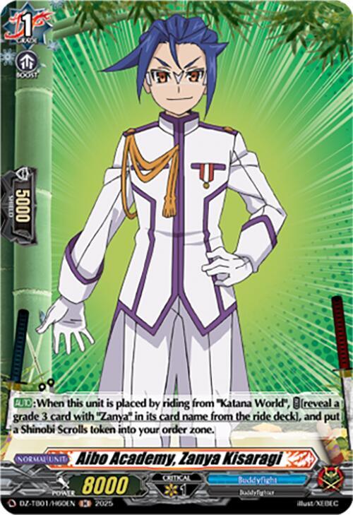 Aibo Academy, Zanya Kisaragi (H) - DZ-TB01: Future Card Buddyfight