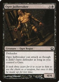 Ogre Jailbreaker - Return to Ravnica - Magic: The Gathering card