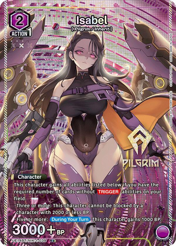 Isabel (039) (R*) - UE14BT: GODDESS OF VICTORY: NIKKE - Union
