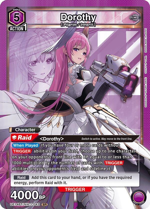 Dorothy (043) - UE14BT: GODDESS OF VICTORY: NIKKE - Union Arena