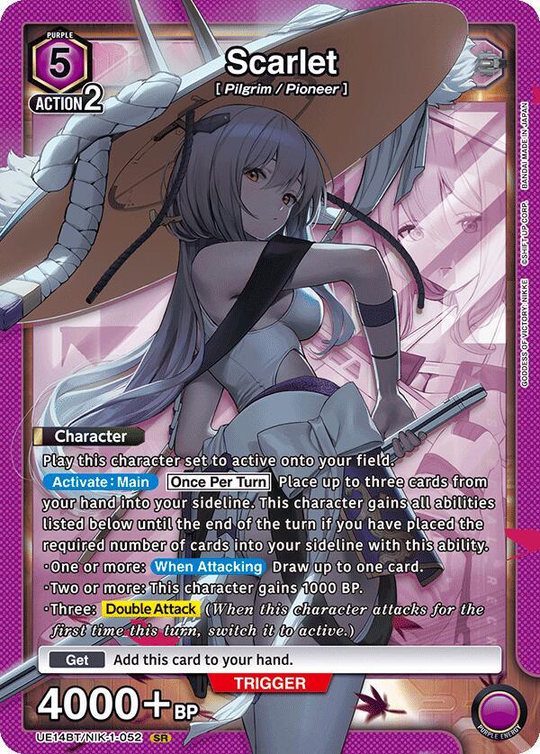 Scarlet (052) - UE14BT: GODDESS OF VICTORY: NIKKE - Union Arena