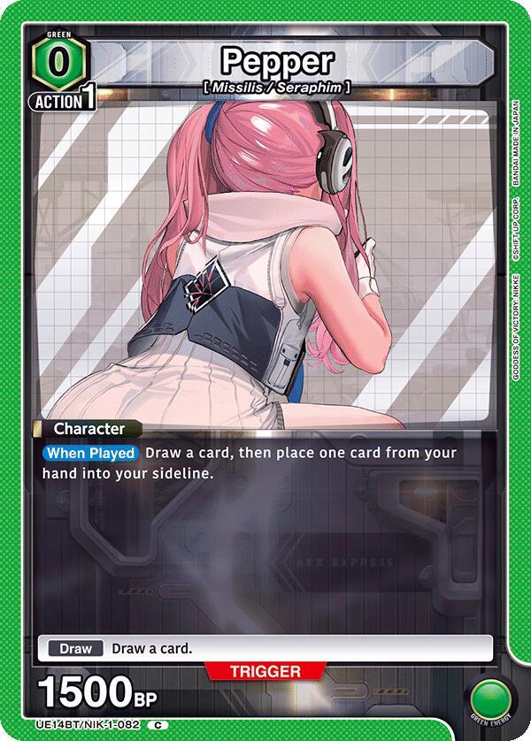 Pepper - UE14BT: GODDESS OF VICTORY: NIKKE - Union Arena