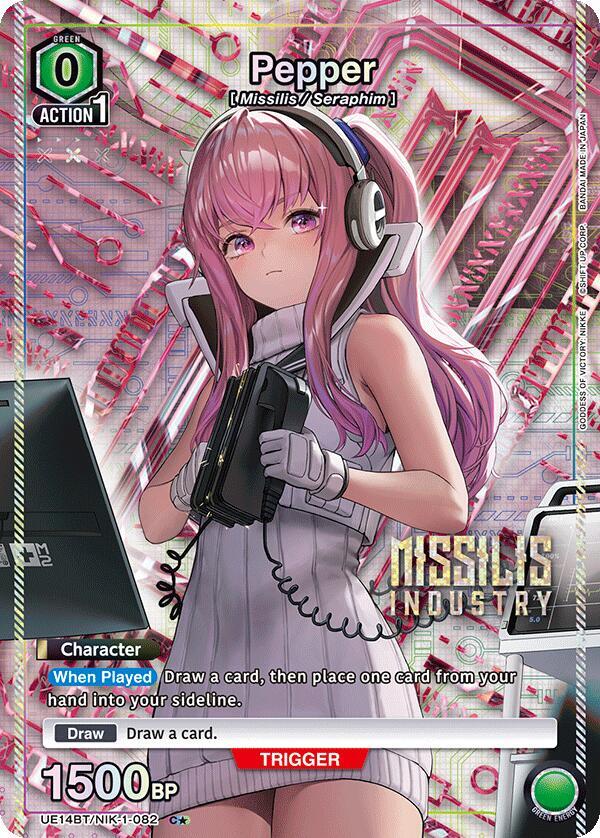 Pepper (C*) - UE14BT: GODDESS OF VICTORY: NIKKE - Union Arena