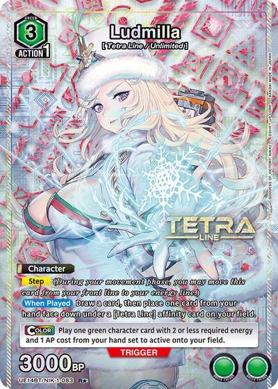 Ludmilla (R*) card