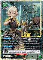 Liter (SR**) - UE14BT: GODDESS OF VICTORY: NIKKE - Union Arena