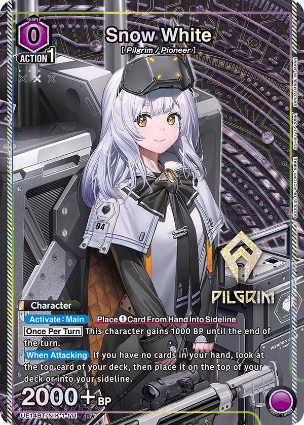 Snow White (111) (R*) - UE14BT: GODDESS OF VICTORY: NIKKE - Union