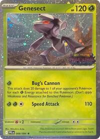 Genesect (Cosmos Holo) (Best Buy Exclusive) #008/094 from Miscellaneous Cards & Products Pokemon card image