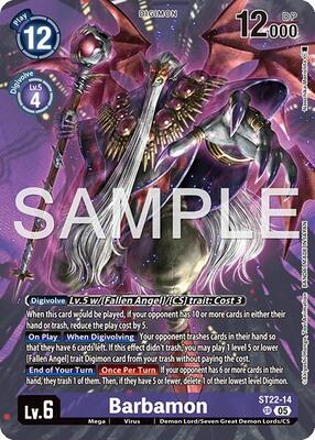 Starter Deck 22: Amethyst Mandala Advanced Deck Set | Digimon Card Game |  TCGplayer