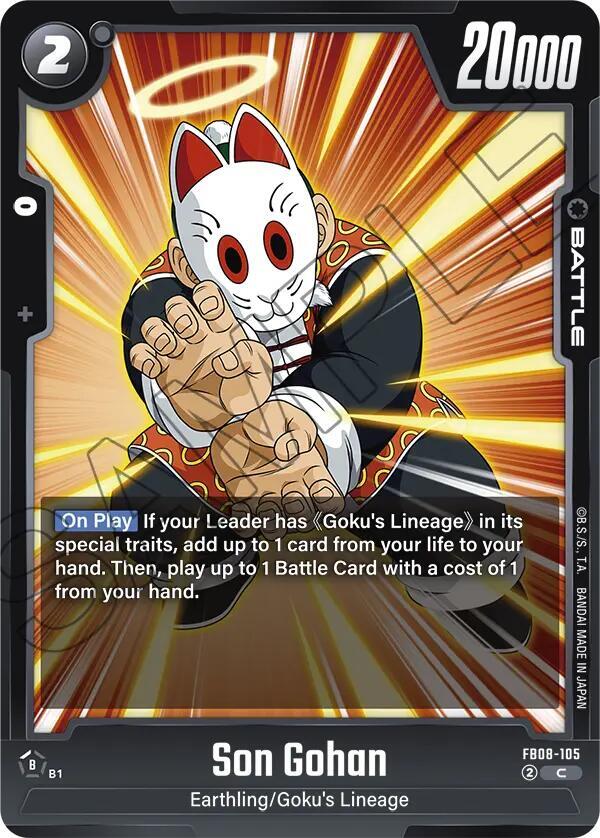 Son Gohan - Saiyan's Pride - Dragon Ball Super: Fusion World