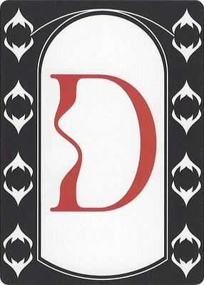Letter Card - D