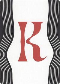 Letter Card - K