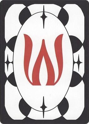 Letter Card - W